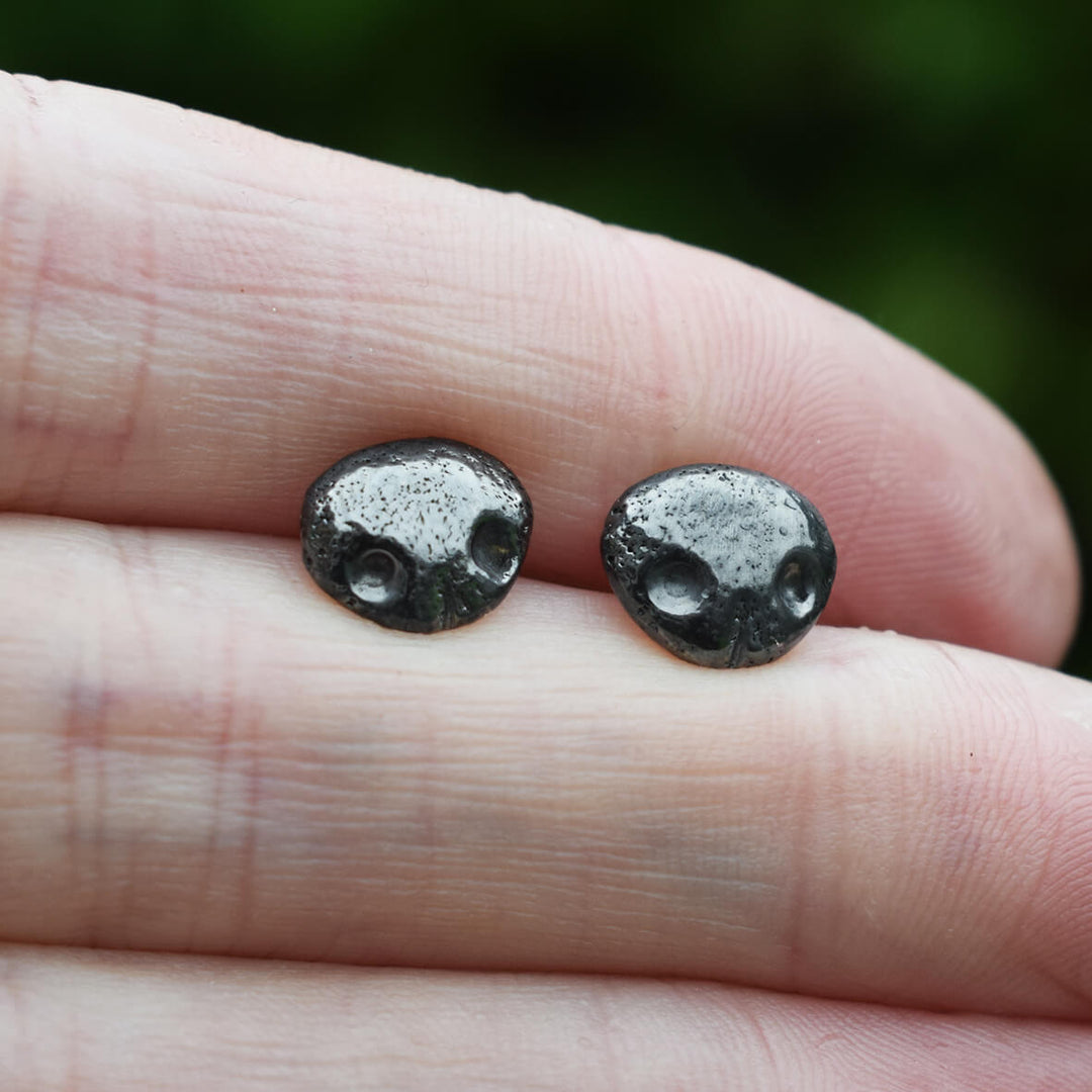 dog nose earring, dog nose jewellery, silver dog nose, dog earrings, black dog nose jewellery, silver dog jewellery, gift for dog lover, dog present for wife, gift for dog mum