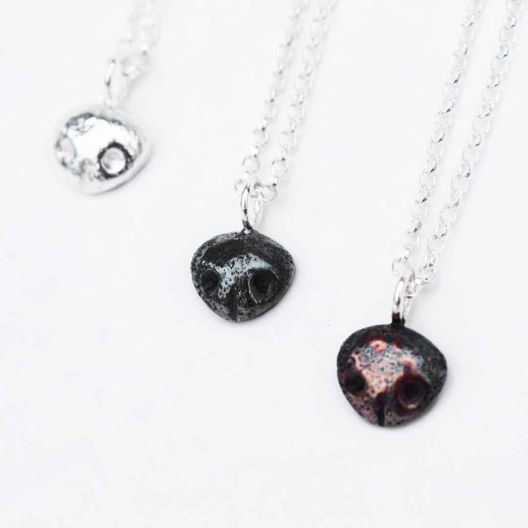 dog nose necklace, dog nose jewellery, silver dog nose, dog necklace, silver dog jewellery, gift for dog lover, dog present for wife, gift for dog mum