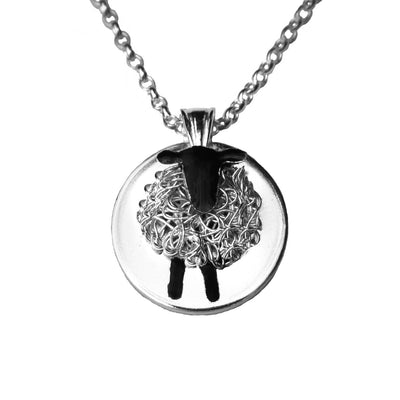 Have a look 'round' at our new sheep necklace!