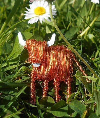 Watch us making a Highland Cow brooch