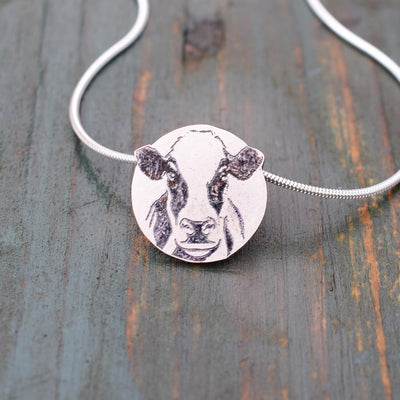 Holstein Friesian cow jewellery