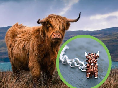 Highland Cow jewellery:  Quality Scottish jewellery gifts for her
