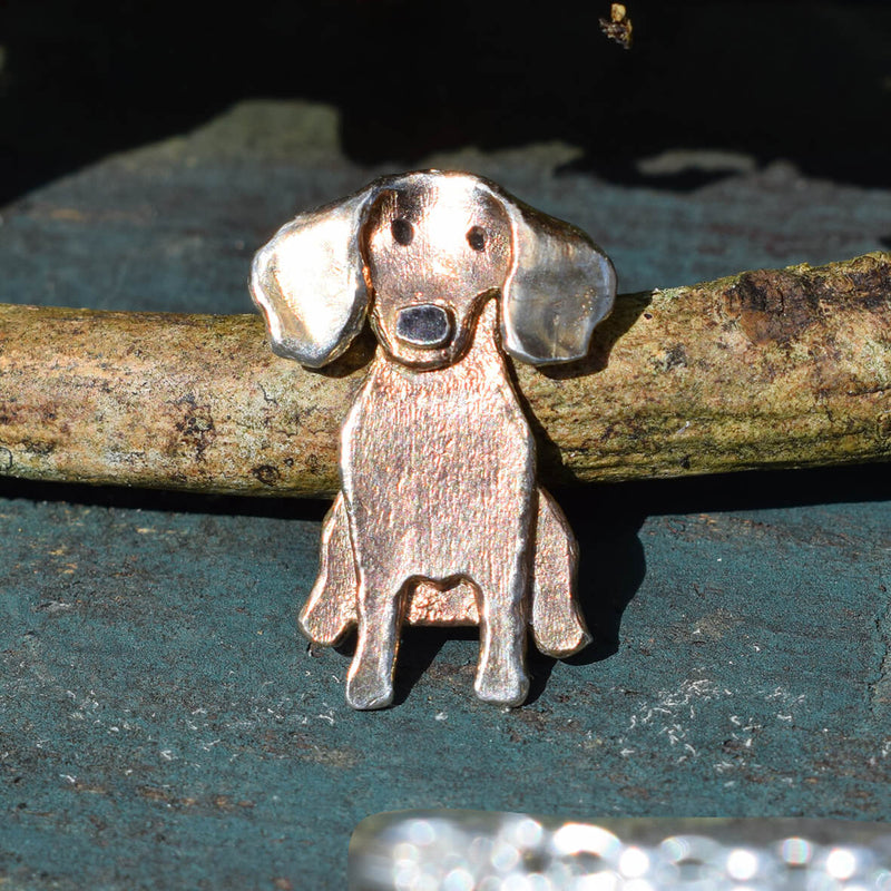Smooth Haired Dachshund Necklace