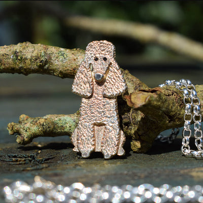 poodle necklaces, poodle jewellery, poodle gifts for her, poodle present for wife, gift for poodle owner, poodle lover present, dog breed memorial gifts
