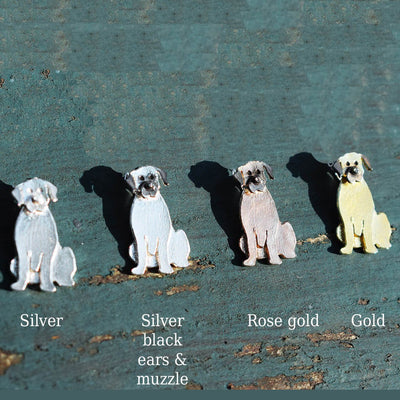 english mastiff cufflinks, silver dog cufflinks, dog cufflinks, unusual dog gift for man, english mastiff gift for him, english mastiff present for husband, english mastiff present for him