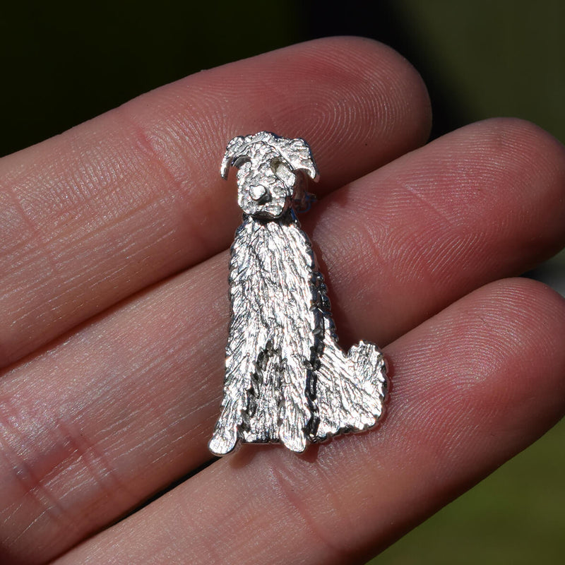 silver irish wolfhound necklace, silver irish wolfhound jewellery, silver dog necklace, large dog necklace, irish wolfhound jewelry, irish dog present