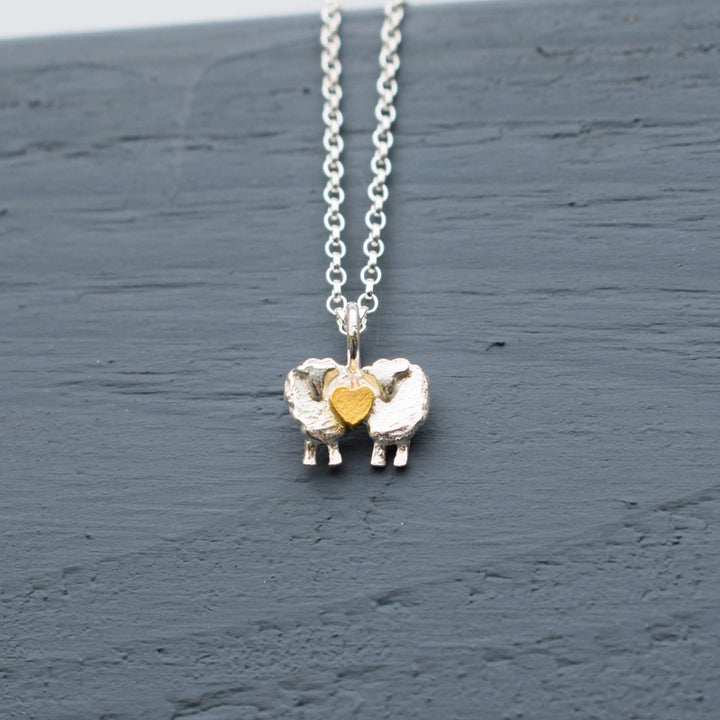sheep gift set, sheep jewellery set, sheep jewellery, i love ewe gift, love ewe gift, love ewe present, sheep earrings, sheep necklace