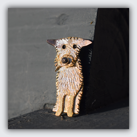 silver dog brooch, dog memorial brooch, custom dog brooch, brooch that looks like my dog, dog gift for woman