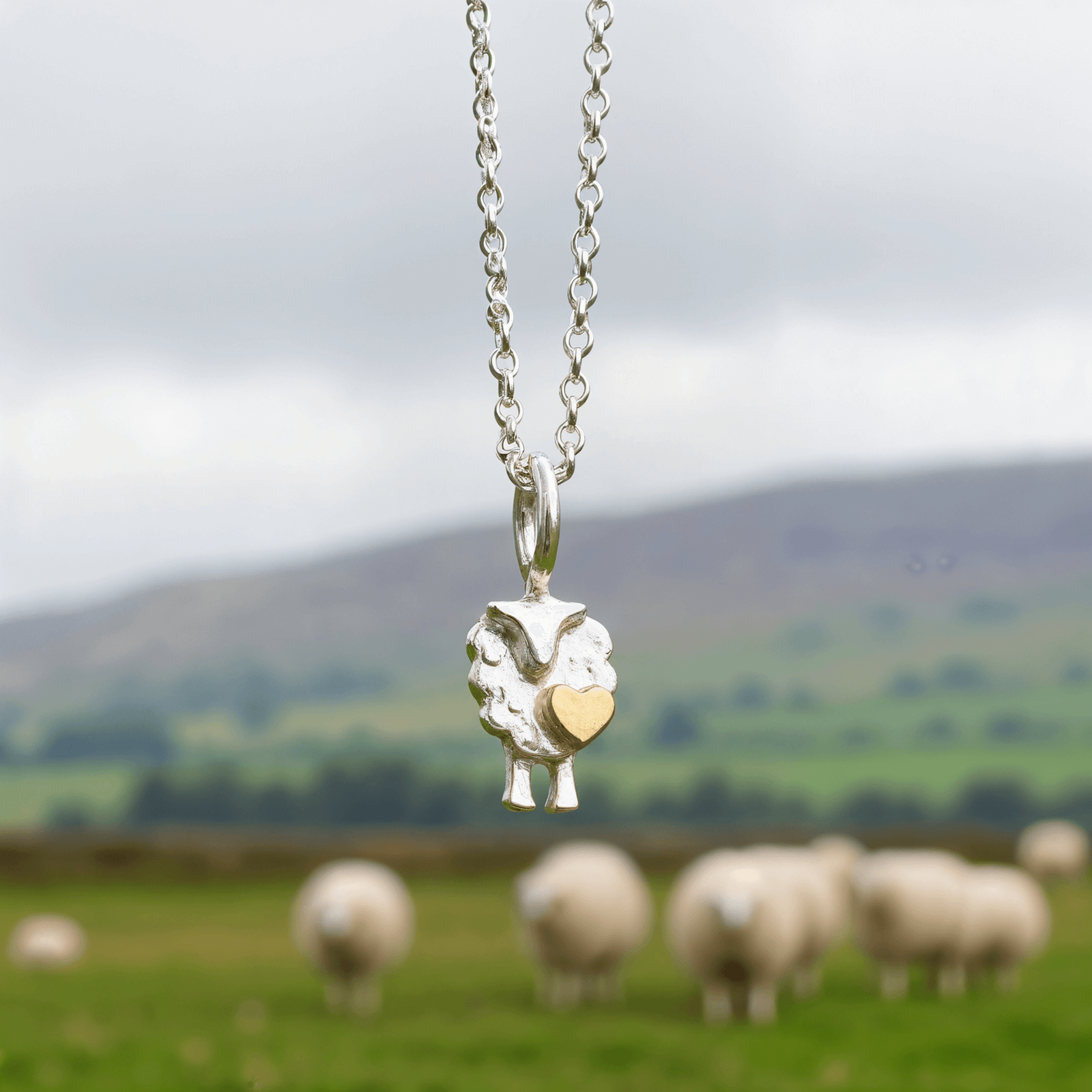 love ewe, sheep necklace, farming gift for girlfriend, sheep gift for girlfriend, love sheep, love sheep jewellery, silver sheep necklace, tiny heart necklace, farm girl gift, farmers wife gift, farmers daughter gift, sheep lover gift, sheep lover present, sheep lover jewellery, silver sheep necklace, young farmer gift