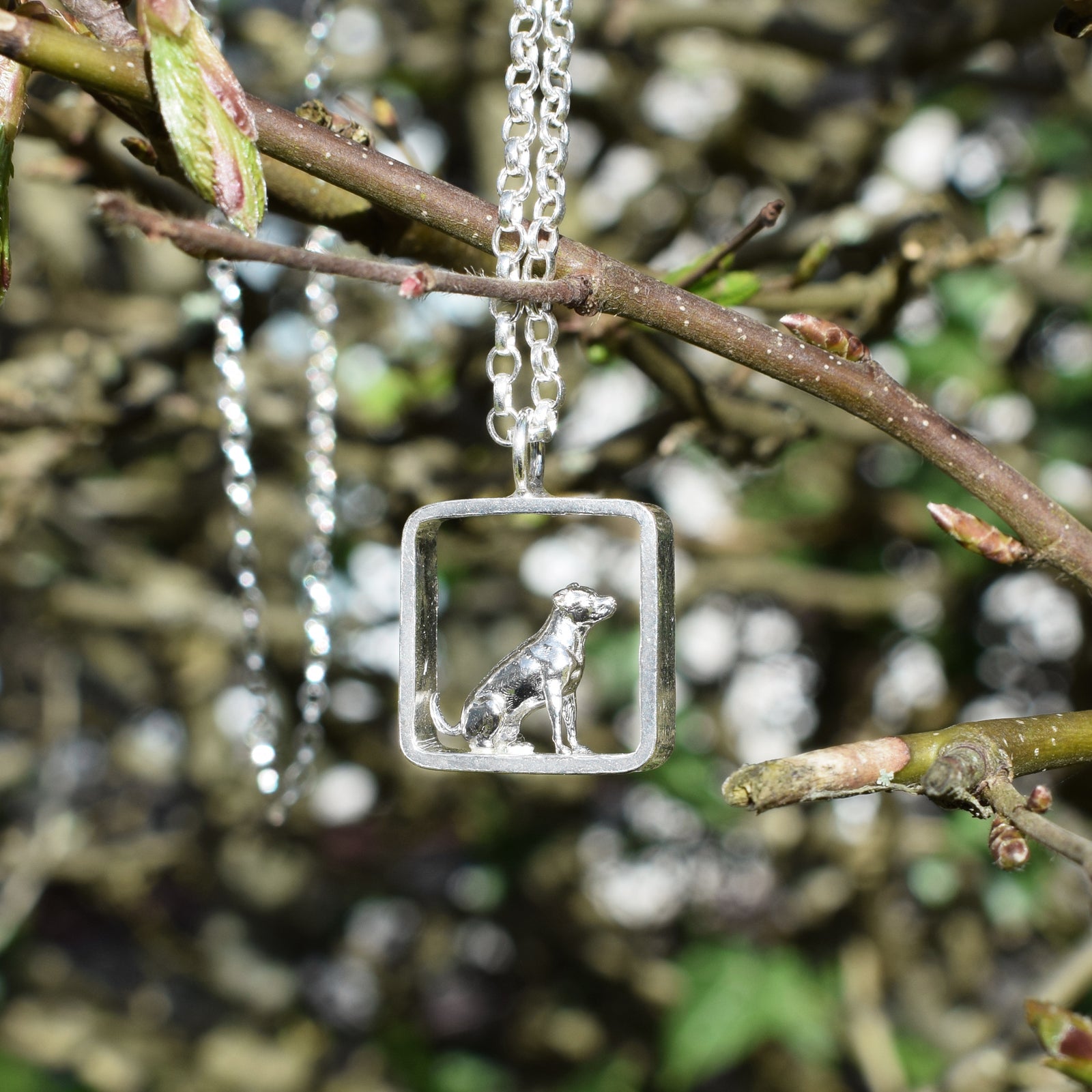 Handcrafted Sterling Silver Staffordshire Bull Terrier Necklace, Perfect for Staffy Lovers, silver dog necklace, silver staffy necklace, silver staffie jewellery, staffy memorial gift