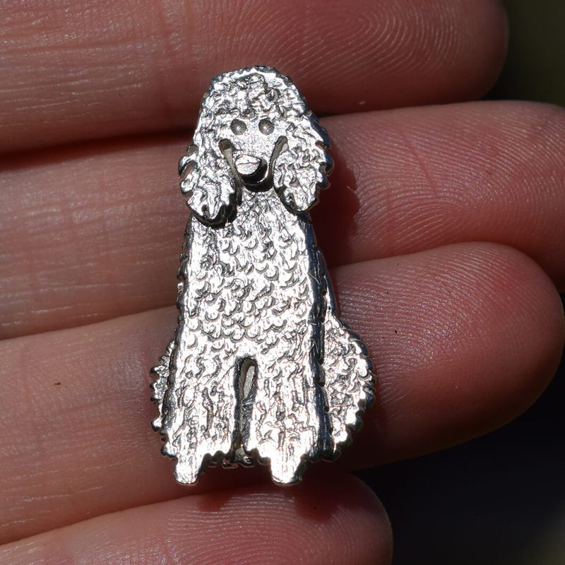 silver standard poodle jewellery, silver poodle necklace, silver dog necklace, silver poodle jewellery, silver dog jewellery, silver standard poodle present
