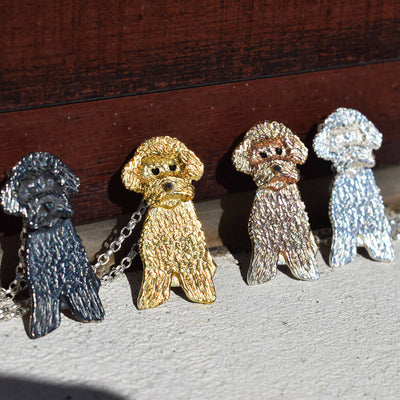 toy poodle necklace, silver toy poodle necklace, toy poodle jewellery, toy poodle gift for woman, unusual toy poodle present, toy poodle gift for her, toy poodle memorial gift, dog loss gift
