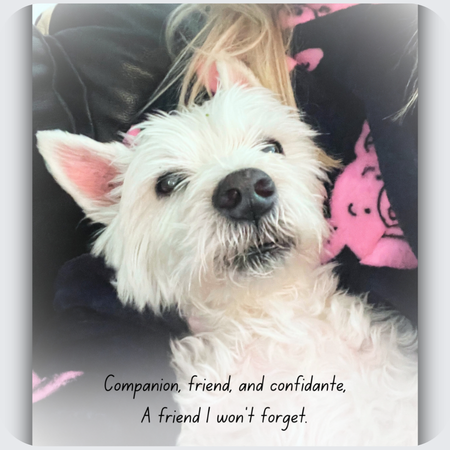 custom westie memorial necklace