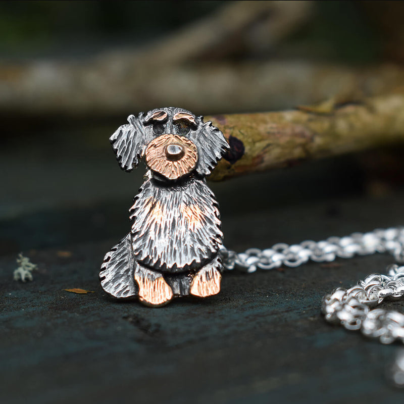 wire doxie necklace, doxie pendant, doxie jewellery, wire doxie gift for her, dog memorial jewellery, rainbow road jewellery, dog loss jewellery, sausage dog jewellery, wire doxie gift