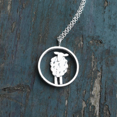 silver sheep necklace, silver sheep pendant, sheep jewellery, sheep jewelry, sheep gift for woman, animal jewellery silver, farm jewellery, farm animal jewellery, countryside jewellery, rural jewellery, sheep present, quality sheep gifts