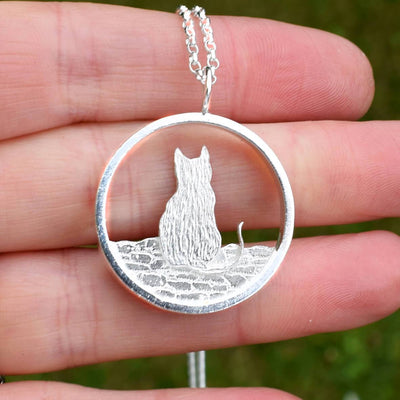 silver cat chain, silver cat necklace, silver cat jewellery, silver cat pendant, cat necklace, cat pendant, cat jewellery, silver cat gift, silver cat, cat present quality, expensive cat present