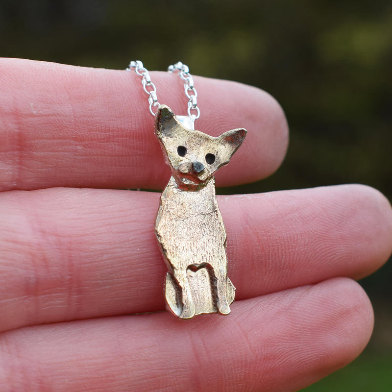 Chihuahua necklace, handbag dog necklace, Chihuahua jewellery, gold dog necklace, tiny dog necklace, dog breed jewellery, dog gift for woman