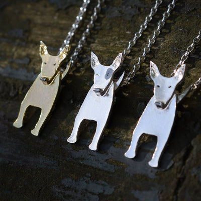 English Bull Terrier necklace, English Bull Terrier pendant, English Bull Terrier jewellery, dog necklace, dog jewellery, gift for dog lover, bull terrier necklace