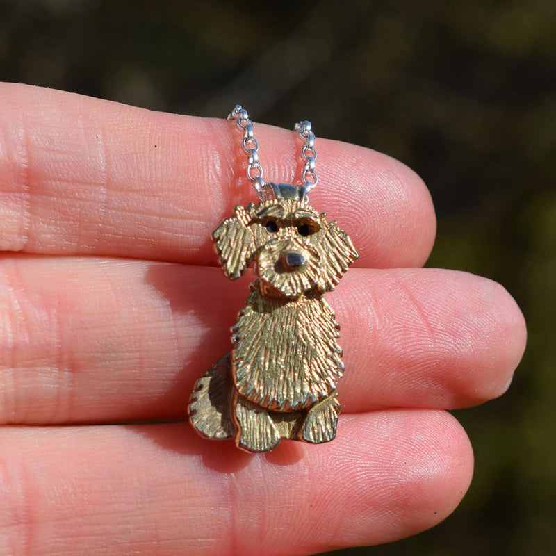 gold Wire Haired Dachshund necklace, gold dog necklace, Wire Haired Dachshund gift for her, gold Wire Haired Dachshund jewellery, gift for Wire Haired Dachshund lover, dachshund necklace