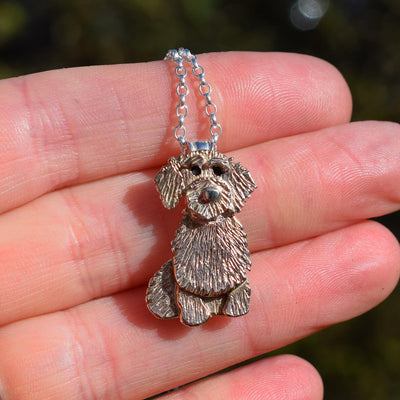 rose gold Wire Haired Dachshund necklace, rose gold Wire Haired Dachshund pendant, rose gold Wire Haired Dachshund jewellery, Wire Haired Dachshund memorial jewellery, dog memorial jewellery, dog memorial gift, Wire Haired Dachshund gift